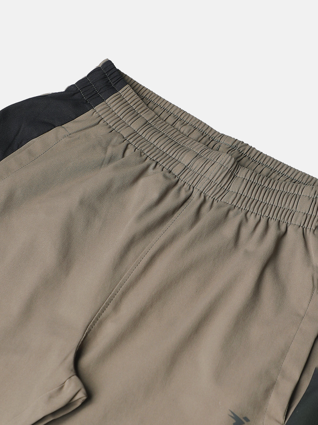 Boys Colorblock Straight Fit Sports Cargo Trackpants with TS FLEXI