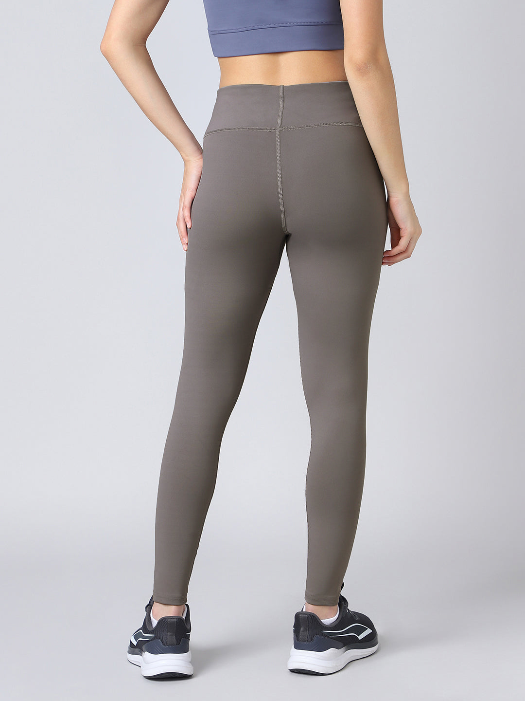 Women Solid Slim Fit Tights with ELASTO PLUS