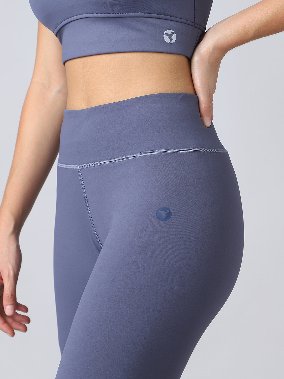 Women Solid Slim Fit Tights with ELASTO PLUS