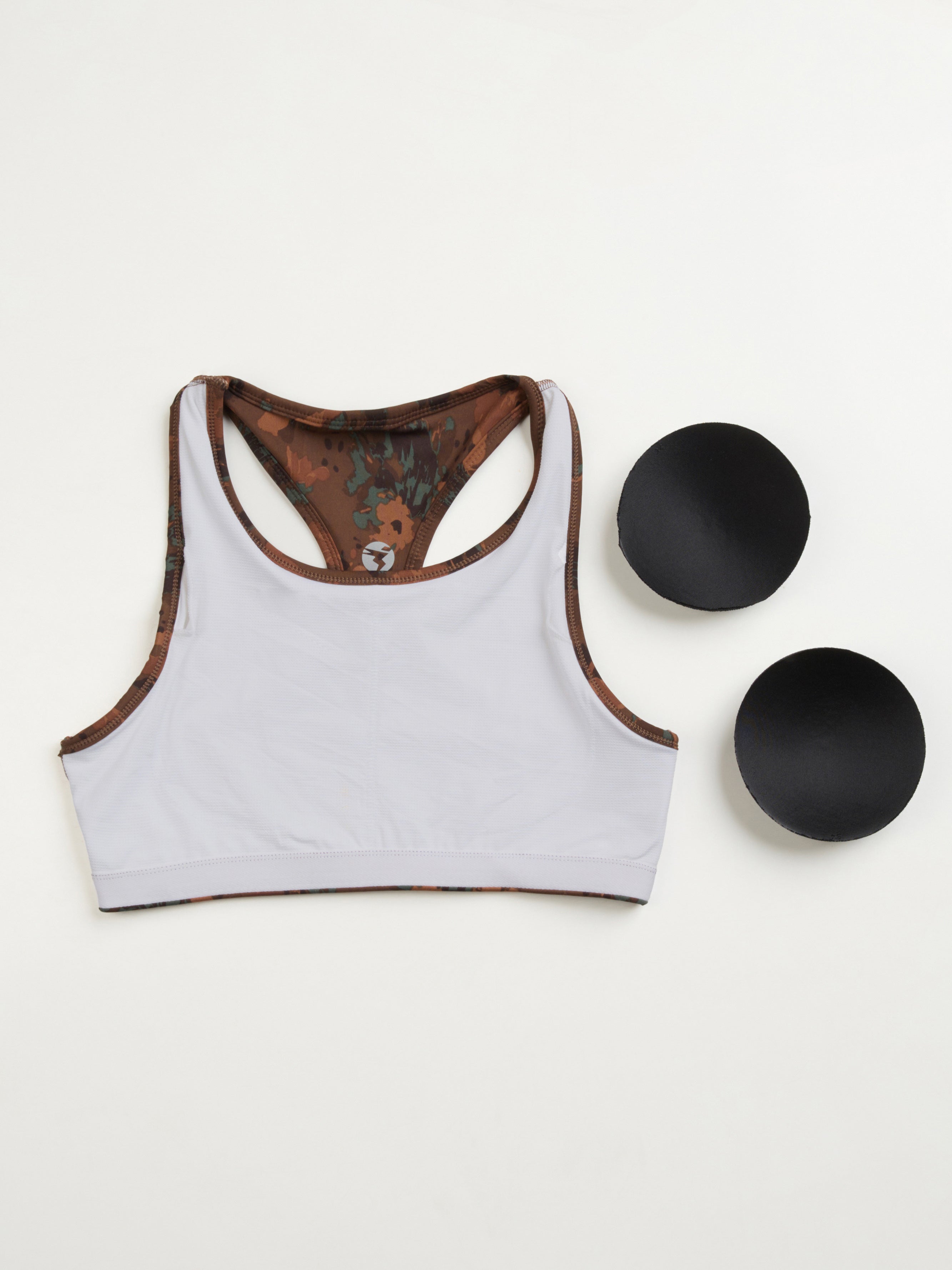 Women Slim Fit Scoop Neck Sports Bra with ELASTO PLUS
