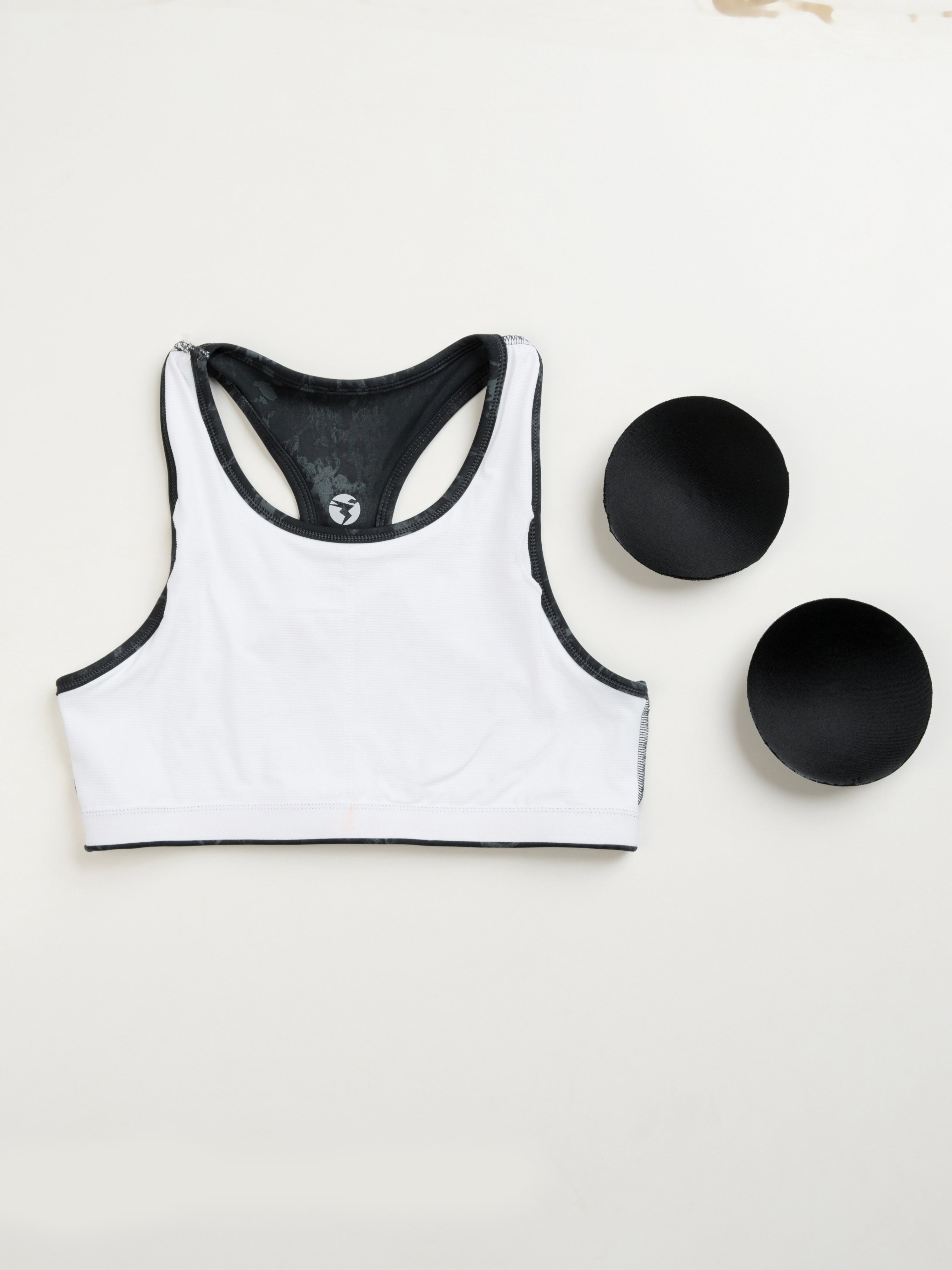 Women Slim Fit Scoop Neck Sports Bra with ELASTO PLUS