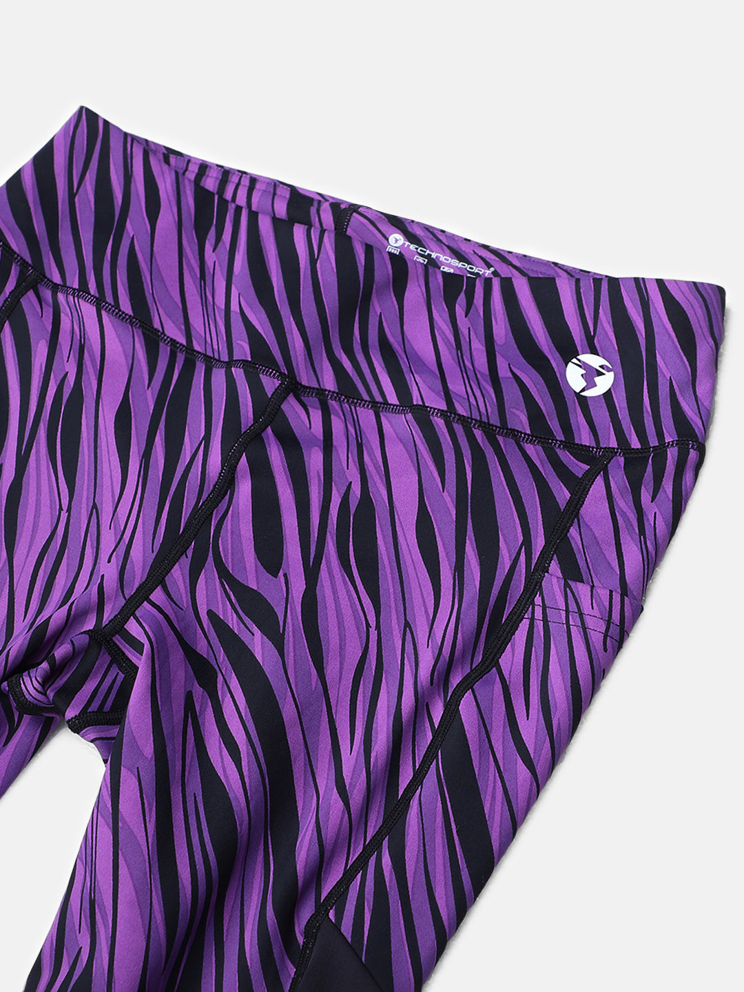 Women Printed Slim Fit Tights with ELASTO PLUS