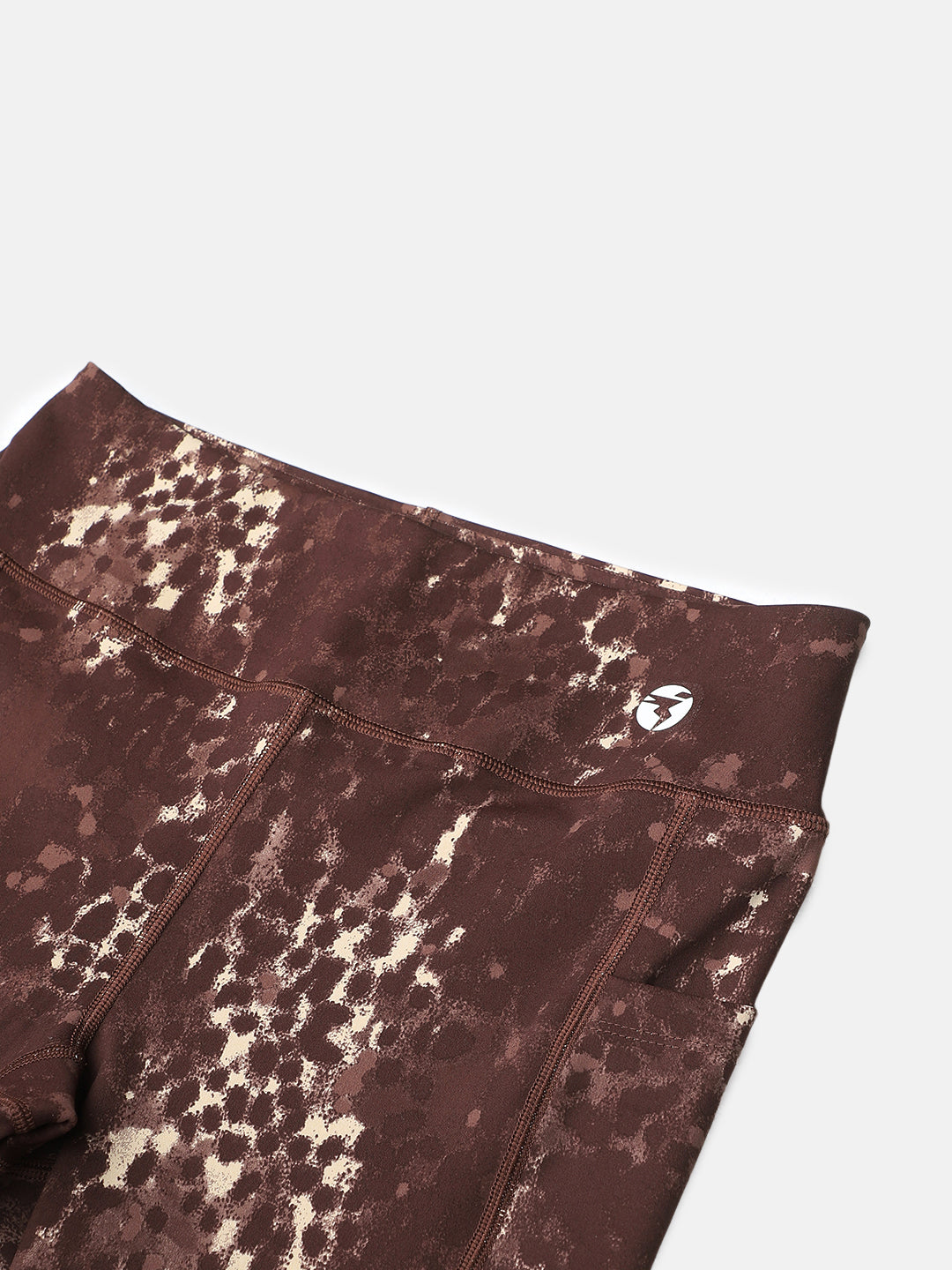 Women Printed Slim Fit Tights with ELASTO PLUS