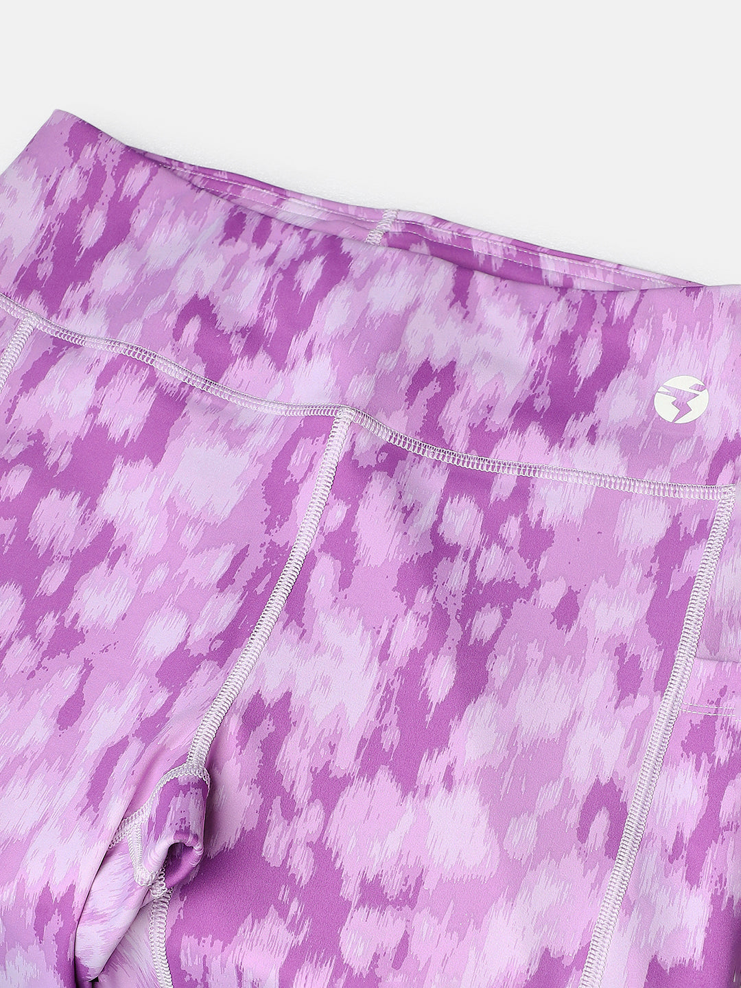 Women Printed Slim Fit Tights with ELASTO PLUS