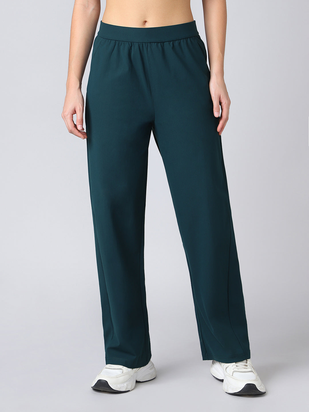 Women Straight Fit Trackpants with DURACOOL+