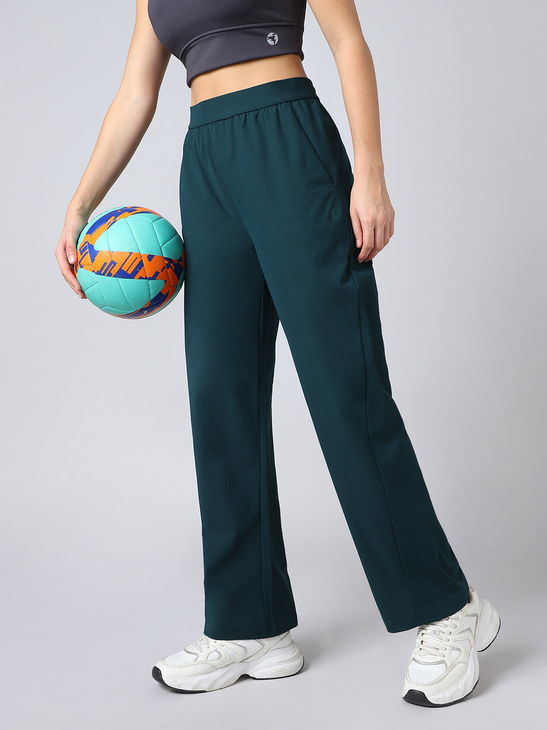 Women Straight Fit Trackpants with DURACOOL+