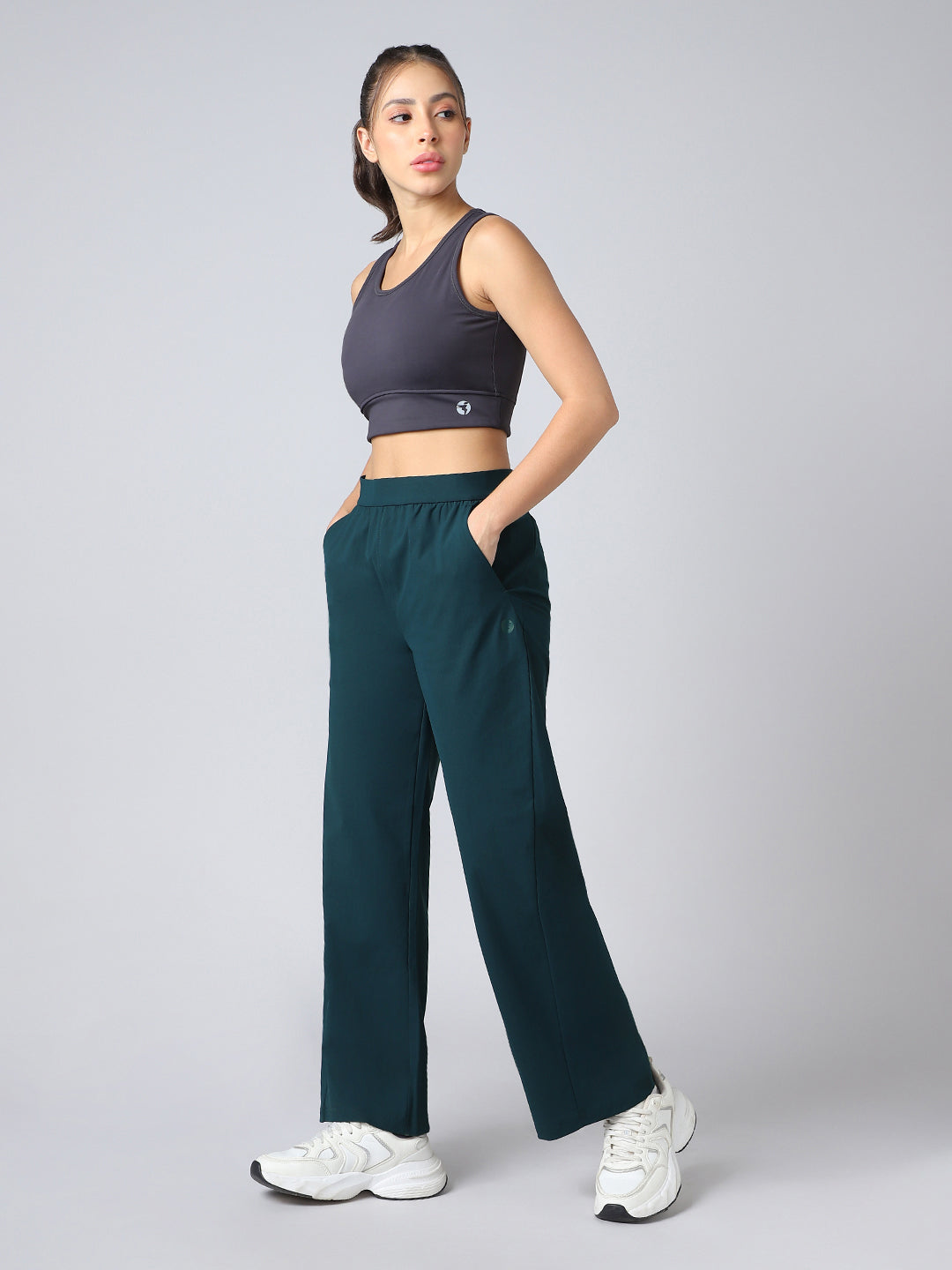 Women Straight Fit Trackpants with DURACOOL+